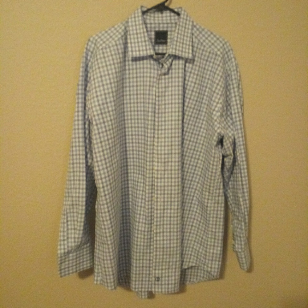 David Donahue Men's Dress Shirt